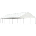 Gazebo with Roof White 15.61x5.88x3.75 m Polyethylene 3155523