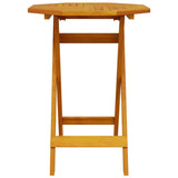 3 Piece Folding Bistro Set Solid Wood Acacia 3295250