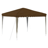 Pop-up Party Tent 288 x 288 x 245 cm Taupe Oxford Fabric 42019751