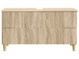Bathroom Sink Cabinet DELFT Sonoma Oak 82 x 41x 59 cm 897017
