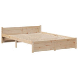 Bed Frame with Headboard without Mattress 160x200 cm 3306025
