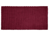 Anti-Slip Faux Rabbit Fur Blanket Olite 4 pcs Bordeaux Red 42021854