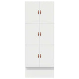 Storage Bed Frame with Drawer White 80 cm Engineered Wood 3335597