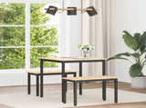 Dining Table Natural 70 x 70 x 75 cm Solid Pine Wood 892781
