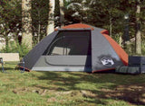Camping Tent Dome 2-Person Orange Waterproof 94325