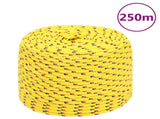 Boat Rope Yellow 8 mm 250 m Polypropylene 152610