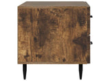 Bedside Cabinet Smoked Oak 62 x 34.5 x 47.5 cm Engineered Wood 894780