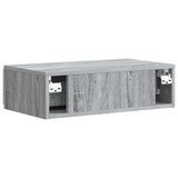 Wall-Mounted Side Table Grey Sonoma 59 x 34.5 x 17 cm 898321