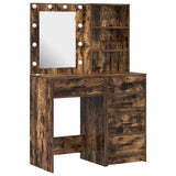 Dressing Table 2 pcs Brown 50 x 41 x 135 cm Engineered wood 3334204