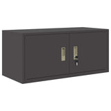 Storage Cabinet Black 90 x 40 x 40 cm Steel 891628