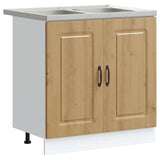 Kitchen Cabinet Kalmar Artisan Oak 80 x 46 x 81.5 cm 3315010