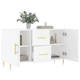 ZNTS Sideboard White 100x36x60 cm Engineered Wood 828156