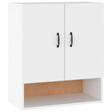 Wall Cabinet White 60x31x70 cm Engineered Wood 812879