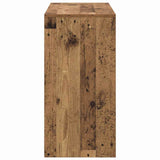 Desk with Drawer Old Wood 90 x 37.5 x 75 cm Engineered Wood 869496