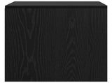Coffee Table 3 pcs Black Oak Engineered Wood 875034