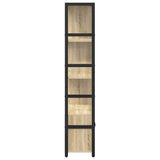 Bookshelf Sonoma Oak 80 x 30 x 155.5 cm Engineered Wood 868438