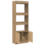 Highboard Artisian Oak 63x33x180 cm Engineered Wood 3309608