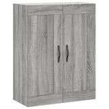 Highboard Grey Sonoma 69.5x34x180 cm Engineered Wood 3199975