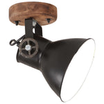 Industrial Wall/Ceiling Lamps 2 pcs Black 20x25 cm E27 320514