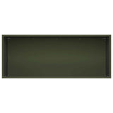 Garden Planter 2 pcs Olive Green 80 x 40 x 40 cm 8005239