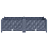 310410 Raised Bed 80x80x23 cm Polypropylene