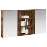 Bathroom Cabinet Set 3 pcs 100 x 10.5 x 50 cm Engineered wood 3403684