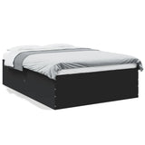 Bed Frame without Mattress Black 140x200 cm 3280924