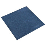 ZNTS Carpet Floor Tiles 20 pcs 5 m² 50x50 cm Dark Blue 147315