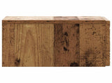 Wall-Mounted Bedside Cabinet 2 pcs Old Wood 49 x 34.5 x 20 cm 898802