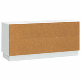 TV Cabinet with Drawer White 102 x 34.5 x 47 cm Engineered Wood 895365