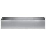 Retaining Wall 6 pcs 200 x 100 x 40 cm Galvanised Steel Silver 3449231