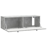 Wall-Mounted TV Cabinet 98 x 31 x 30 cm Concrete Grey 899238