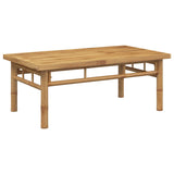 ZNTS Coffee Table 90x50x35 cm Bamboo 366469