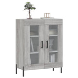 Sideboard Grey Sonoma 69.5x34x90 cm Engineered Wood 827802