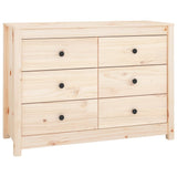 Side Cabinet 100x40x72 cm Solid Wood Pine 821764