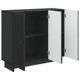 Sideboard Black 89 x 34.5 x 80 cm Engineered Wood 893956