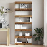 Book Cabinet Old Wood 80 x 30 x 198 cm Engineered Wood 3333921