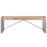 Coffee Table 120x60x40 cm Rough Mango Wood 321538