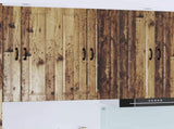 Wall Cabinet PORTO Old Wood 60 x 31 x 100 cm Engineered Wood 885493