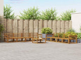 Outdoor Sofa Set 9 pcs Natural 3366172