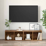 TV Cabinet Set 2 pcs Old Wood 37 x 35 x 72 cm Engineered Wood 3393519