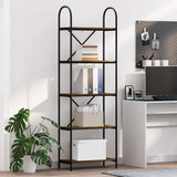 Bookshelf Smoked Oak 60 x 30 x 183 cm Engineered wood 879907
