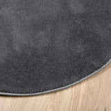 Rug OVIEDO Short Pile Anthracite 160 cm 375480