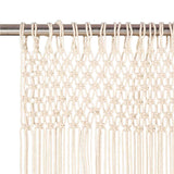 Macrame Curtain 140x240 cm Cotton 133874