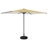 Garden Parasol with Base 200 x 300 cm Polyester Rectangular 42036210