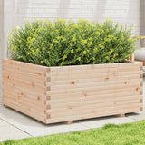 Garden Planter 100x100x49.5 cm Solid Wood Pine 3282539