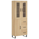 Highboard Sonoma Oak 69.5x34x180 cm Engineered Wood 3198492