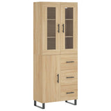 Highboard Sonoma Oak 69.5x34x180 cm Engineered Wood 3198492