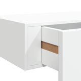 Wall-mounted Drawer Shelf White 60x23.5x10 cm MDF 330255