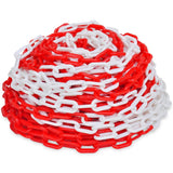 Warning Chains 2 pcs Red and White Plastic 30 m 3057524